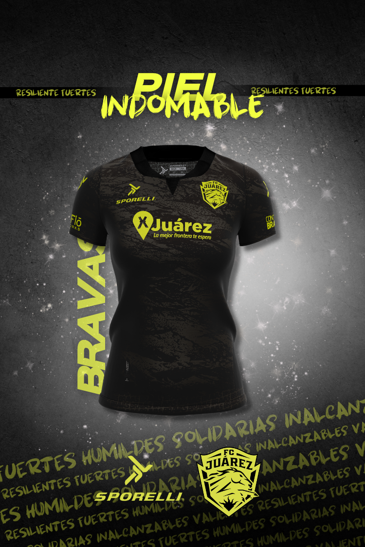 Jersey Dama Visita Bravas Fc. Juárez 23-24