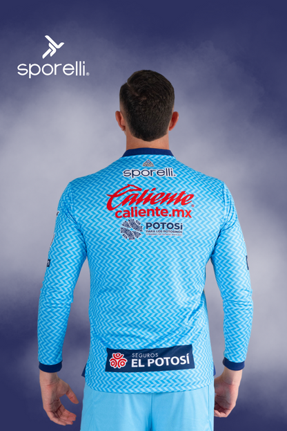 Jersey Oficial Portero Azul Cielo 2024/2025 Atlético de San Luis Caballero