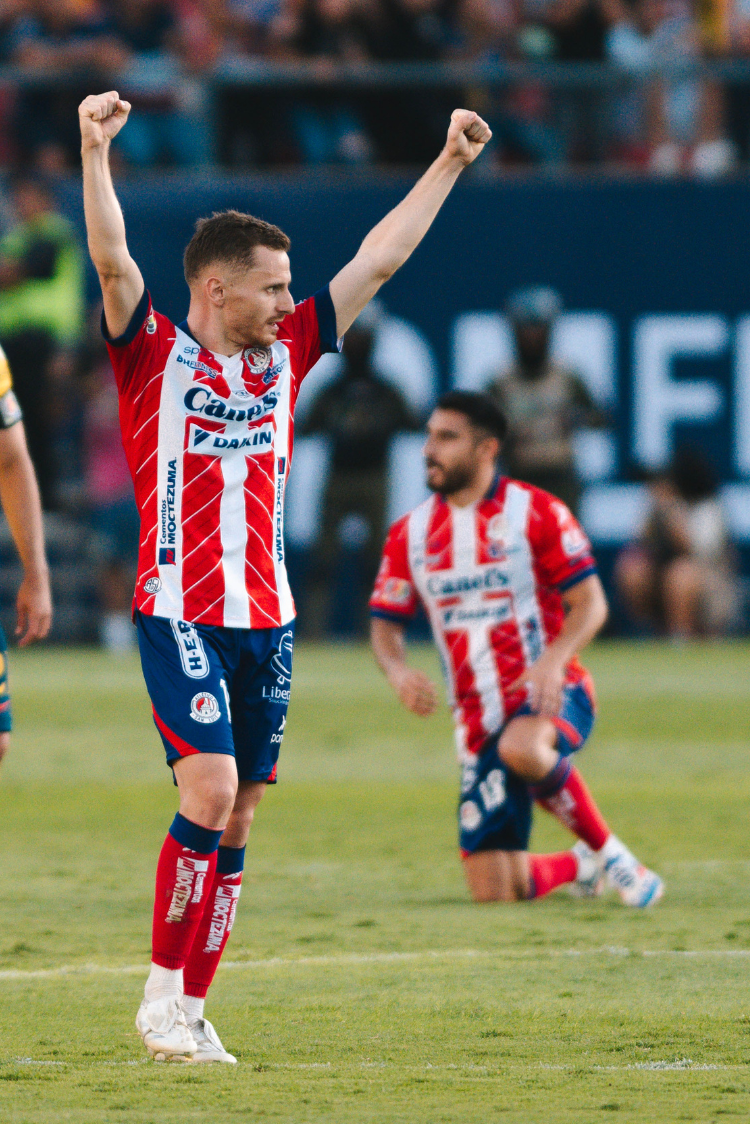 Jersey Rojiblanca Oficial Atlético de San Luis Caballero 24/25