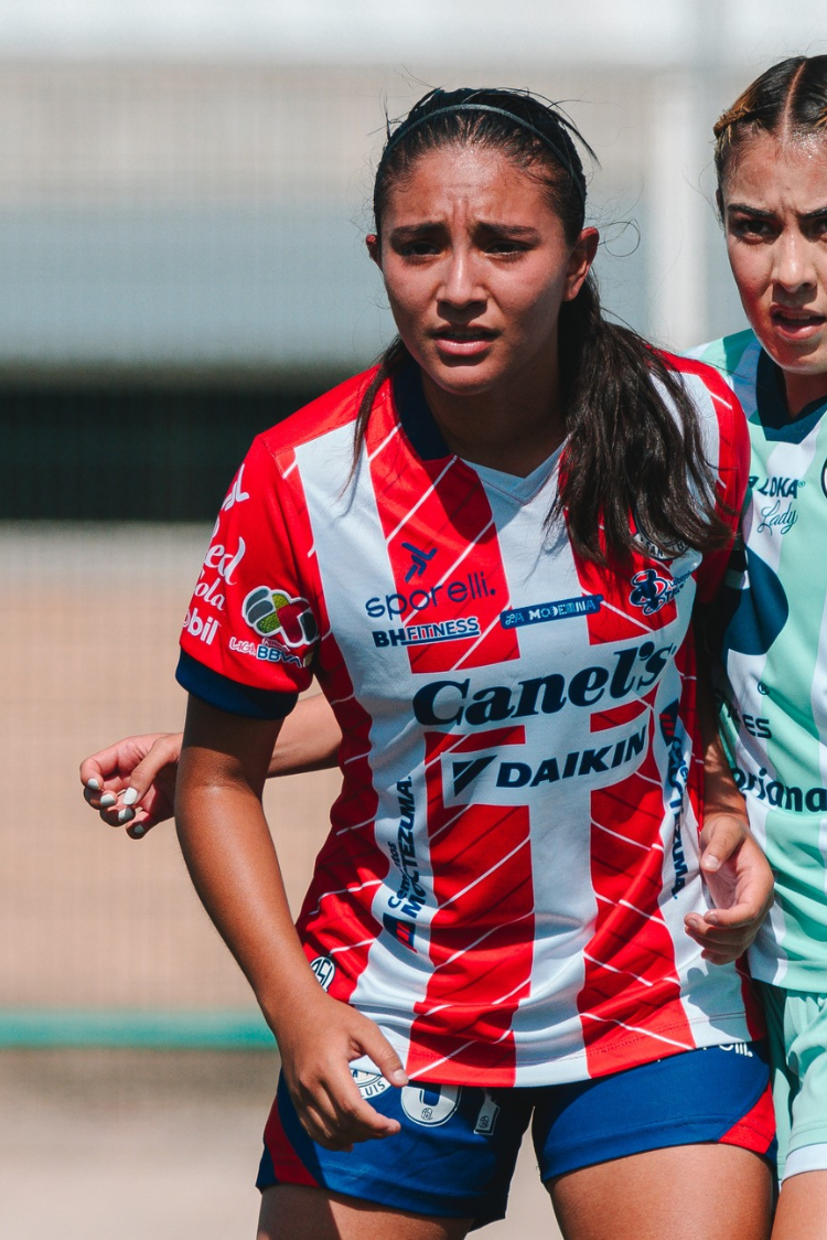 Jersey Rojiblanca Oficial Atlético de San Luis Mujer 24/25