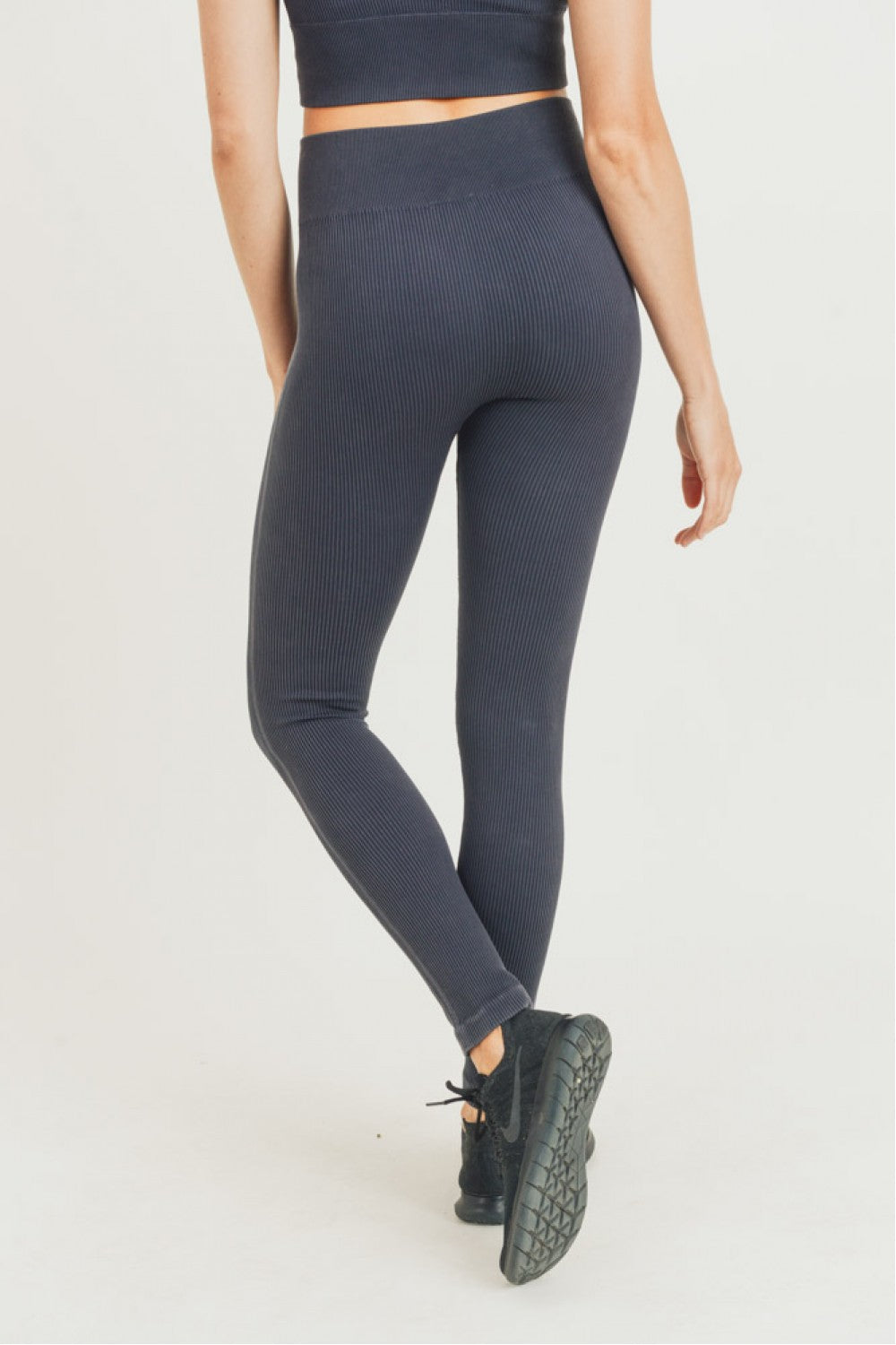 Legging Dama Seamless L Black Sporelli